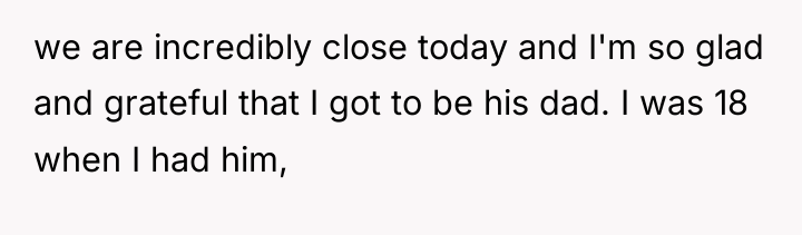 we are incredibly close today and I'm so glad and...