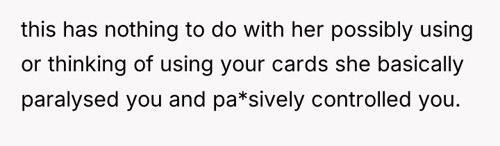 this has nothing to do with her possibly using or...