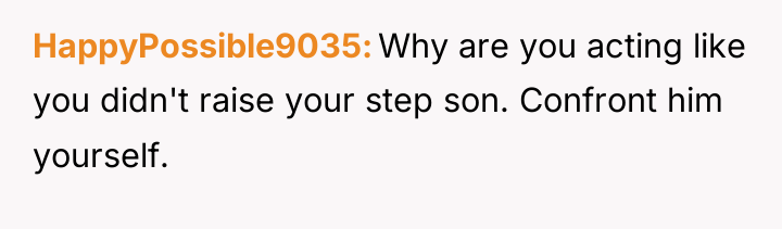 HappyPossible9035 Why are you acting like you didn't raise your...