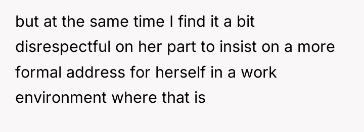 but at the same time I find it a bit...