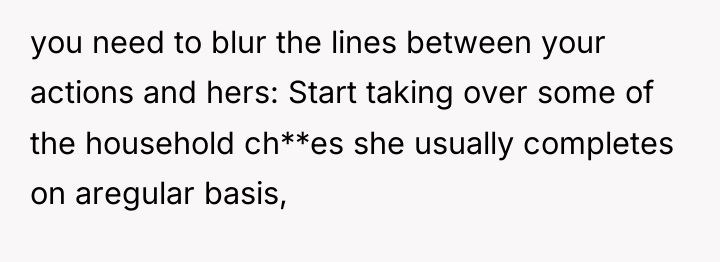 you need to blur the lines between your actions and...