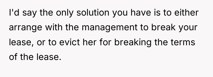 I'd say the only solution you have is to either...
