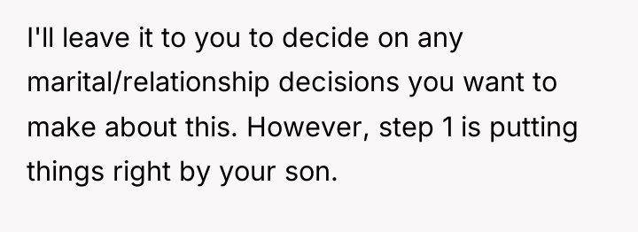 I'll leave it to you to decide on any marital/relationship...