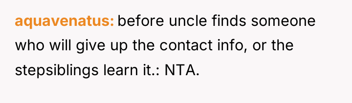 aquavenatus before uncle finds someone who will give up the...