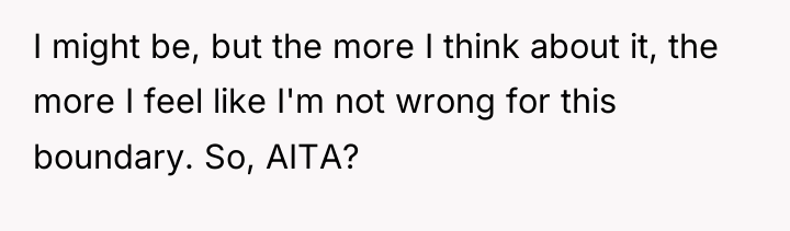 I might be, but the more I think about it,...