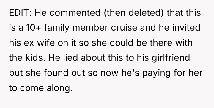 EDIT: He commented (then deleted) that this is a 10+...