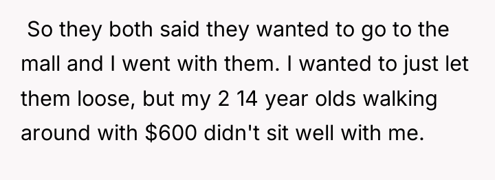 ​ So they both said they wanted to go to...
