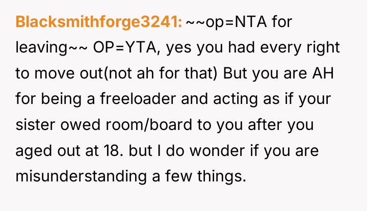 Blacksmithforge3241 ~~op=NTA for leaving~~ OP=YTA, yes you had every right...