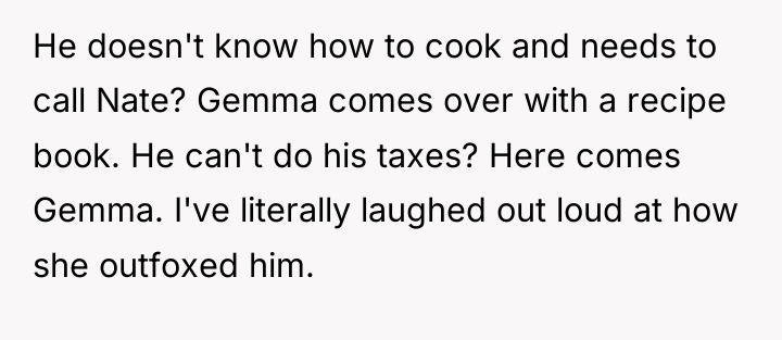 He doesn't know how to cook and needs to call...