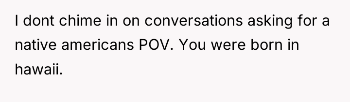 I dont chime in on conversations asking for a native...