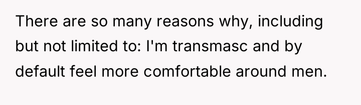 There are so many reasons why, including but not limited...