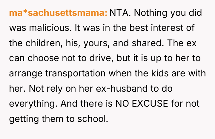 ma*sachusettsmama NTA. Nothing you did was malicious. It was in...