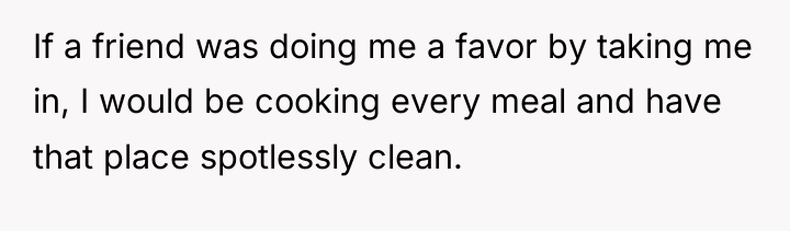 If a friend was doing me a favor by taking...