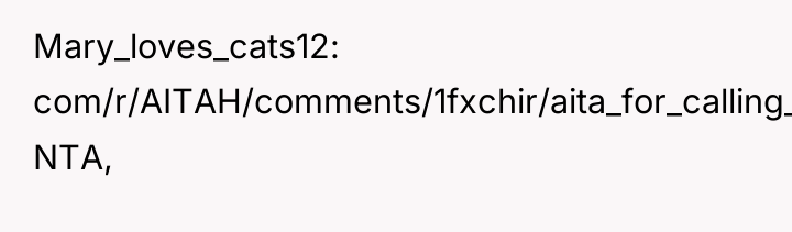 Mary_loves_cats12 com/r/AITAH/comments/1fxchir/aita_for_calling_my_boyfriends_mom_out_during/: NTA,