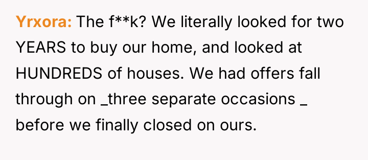 Yrxora The f**k? We literally looked for two YEARS to...