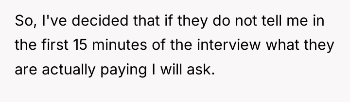 So, I've decided that if they do not tell me...