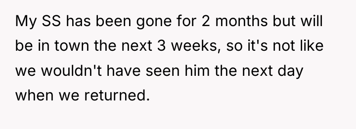 My SS has been gone for 2 months but will...