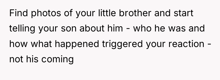 Find photos of your little brother and start telling your...