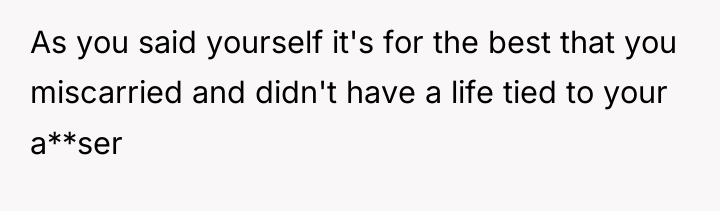 As you said yourself it's for the best that you...