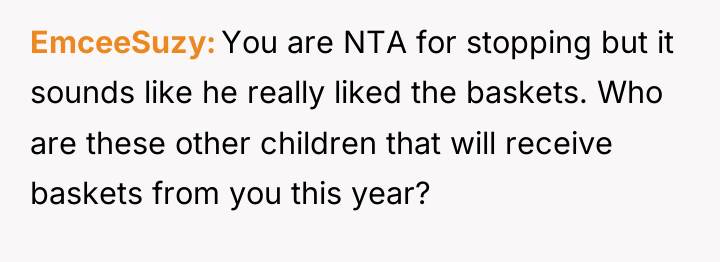 EmceeSuzy You are NTA for stopping but it sounds like...