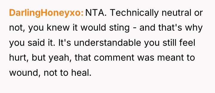 DarlingHoneyxo NTA. Technically neutral or not, you knew it would...