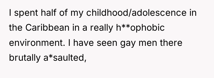 I spent half of my childhood/adolescence in the Caribbean in...