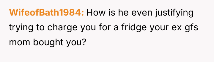 WifeofBath1984 How is he even justifying trying to charge you...