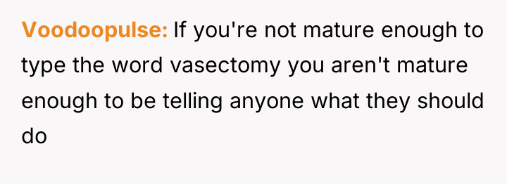 Voodoopulse If you're not mature enough to type the word...