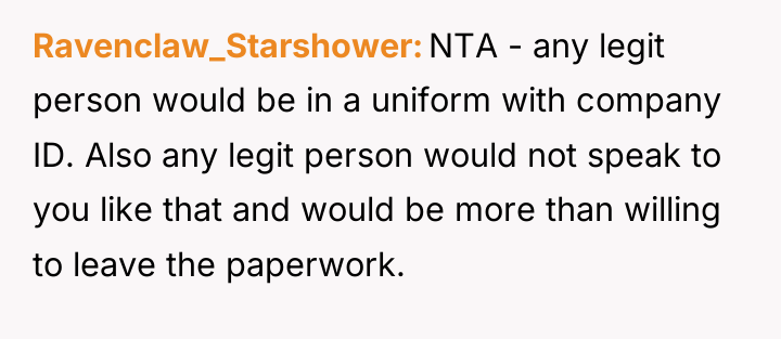 Ravenclaw_Starshower NTA - any legit person would be in a...