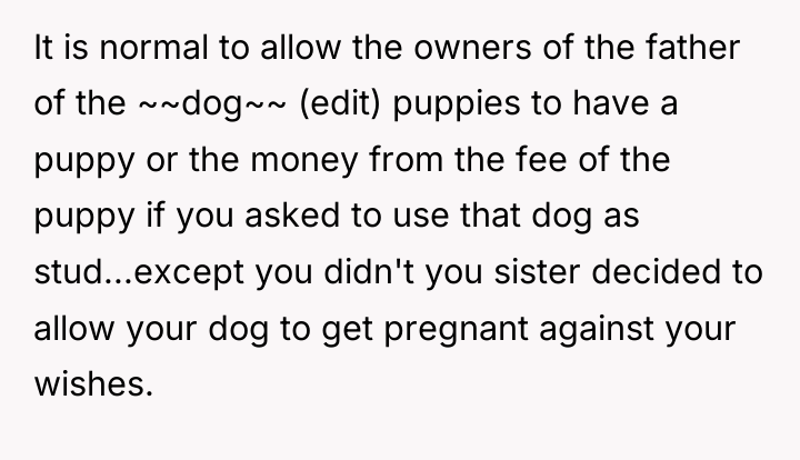 It is normal to allow the owners of the father...