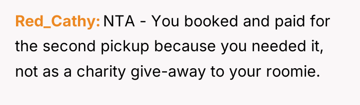 Red_Cathy NTA - You booked and paid for the second...
