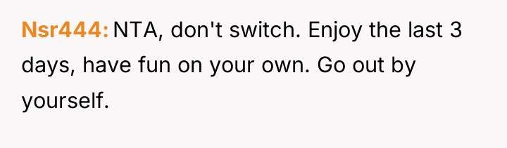 Nsr444 NTA, don't switch. Enjoy the last 3 days, have...