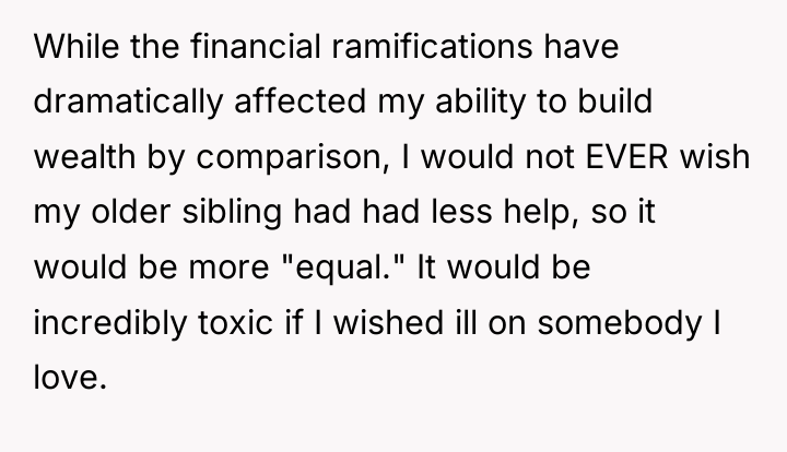 While the financial ramifications have dramatically affected my ability to...