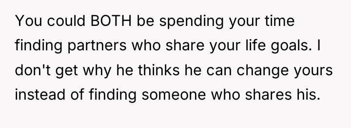 You could BOTH be spending your time finding partners who...