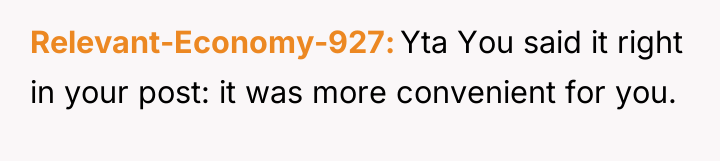Relevant-Economy-927 Yta You said it right in your post: it...