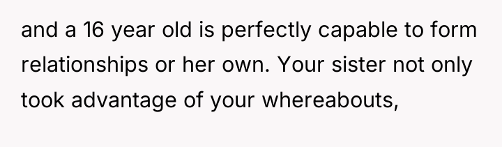 and a 16 year old is perfectly capable to form...