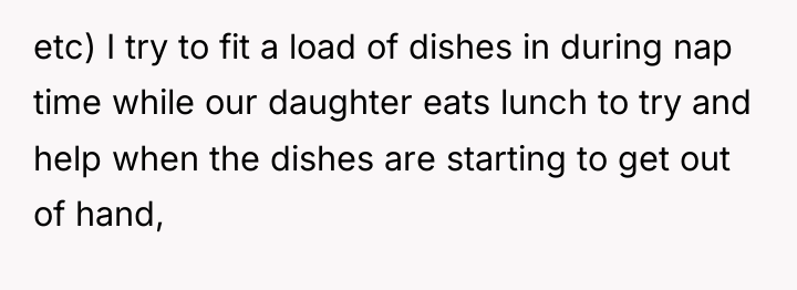 etc) I try to fit a load of dishes in...