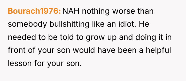 Bourach1976 NAH nothing worse than somebody bullshitting like an idiot....