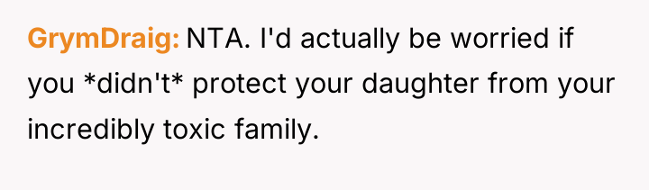 GrymDraig NTA. I'd actually be worried if you *didn't* protect...