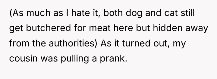 (As much as I hate it, both dog and cat...