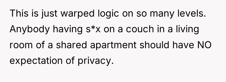 This is just warped logic on so many levels. Anybody...