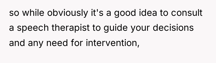 so while obviously it's a good idea to consult a...