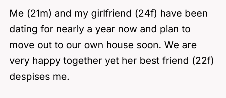 Me (21m) and my girlfriend (24f) have been dating for...