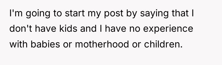 I'm going to start my post by saying that I...