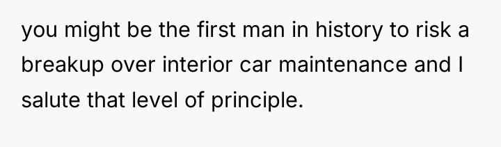 you might be the first man in history to risk...