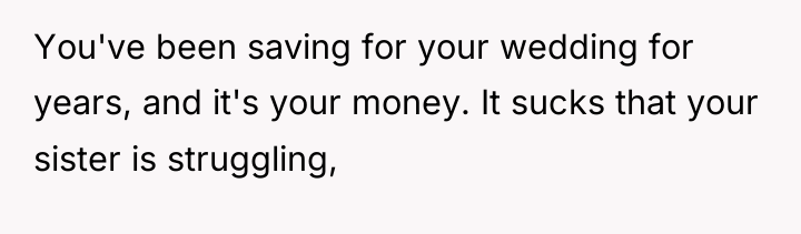 You've been saving for your wedding for years, and it's...