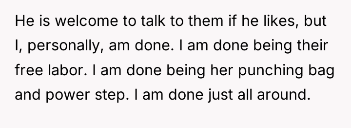 He is welcome to talk to them if he likes,...