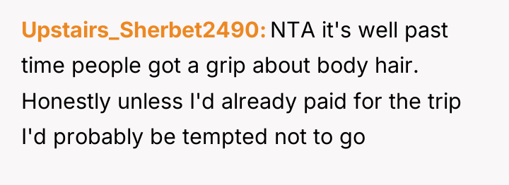 Upstairs_Sherbet2490 NTA it's well past time people got a grip...