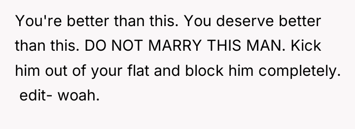 You're better than this. You deserve better than this. DO...