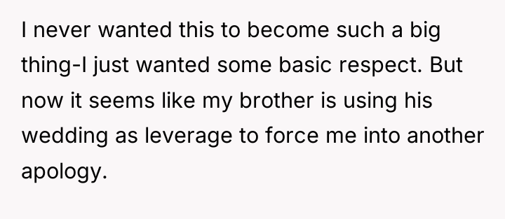 I never wanted this to become such a big thing-I...
